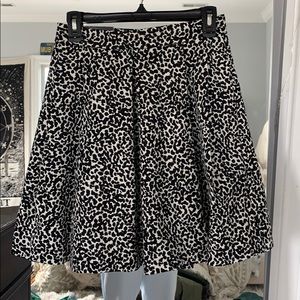 Cheetah Print Skirt